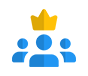 Group leader representation emoji
