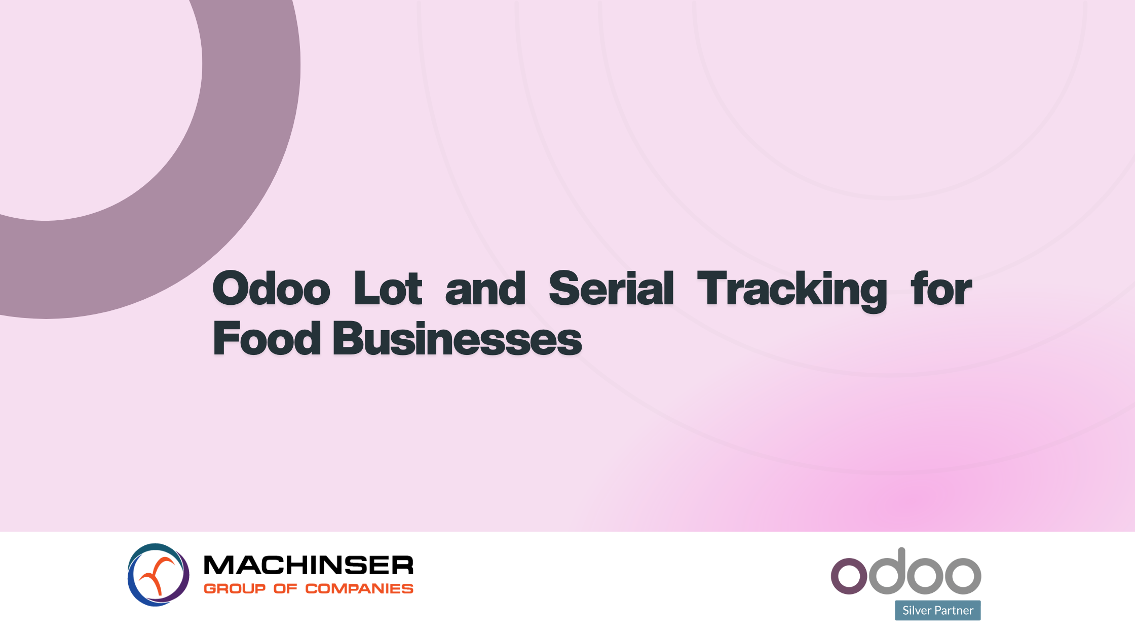 Odoo Lot and Serial Tracking for Food Businesses