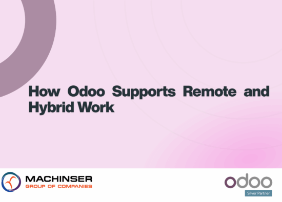 How Odoo supports Remote and Hybrid work