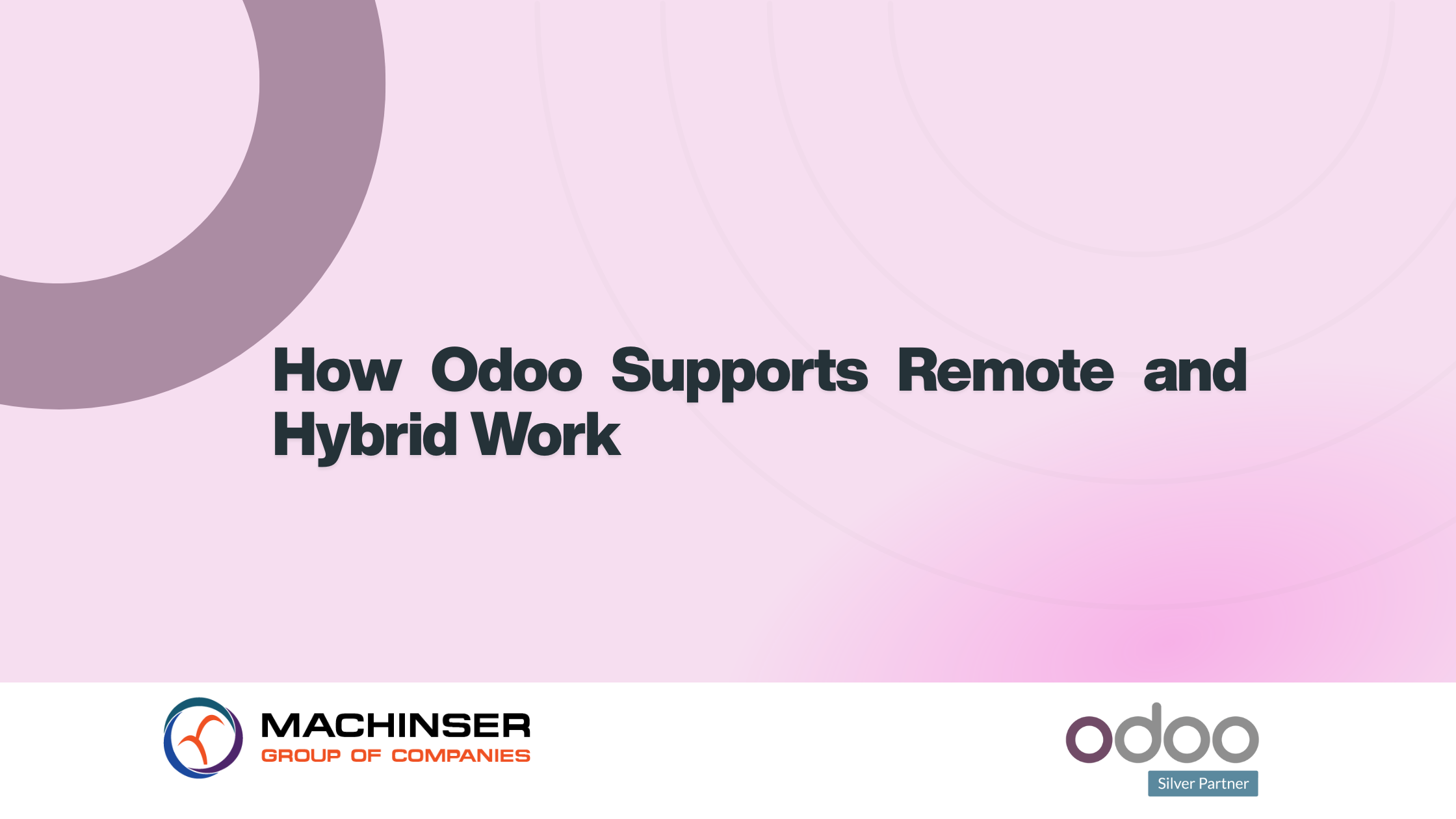 How Odoo supports Remote and Hybrid work