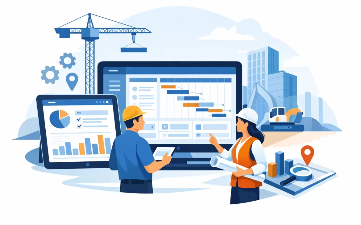 Construction ERP for Project Tracking That Works