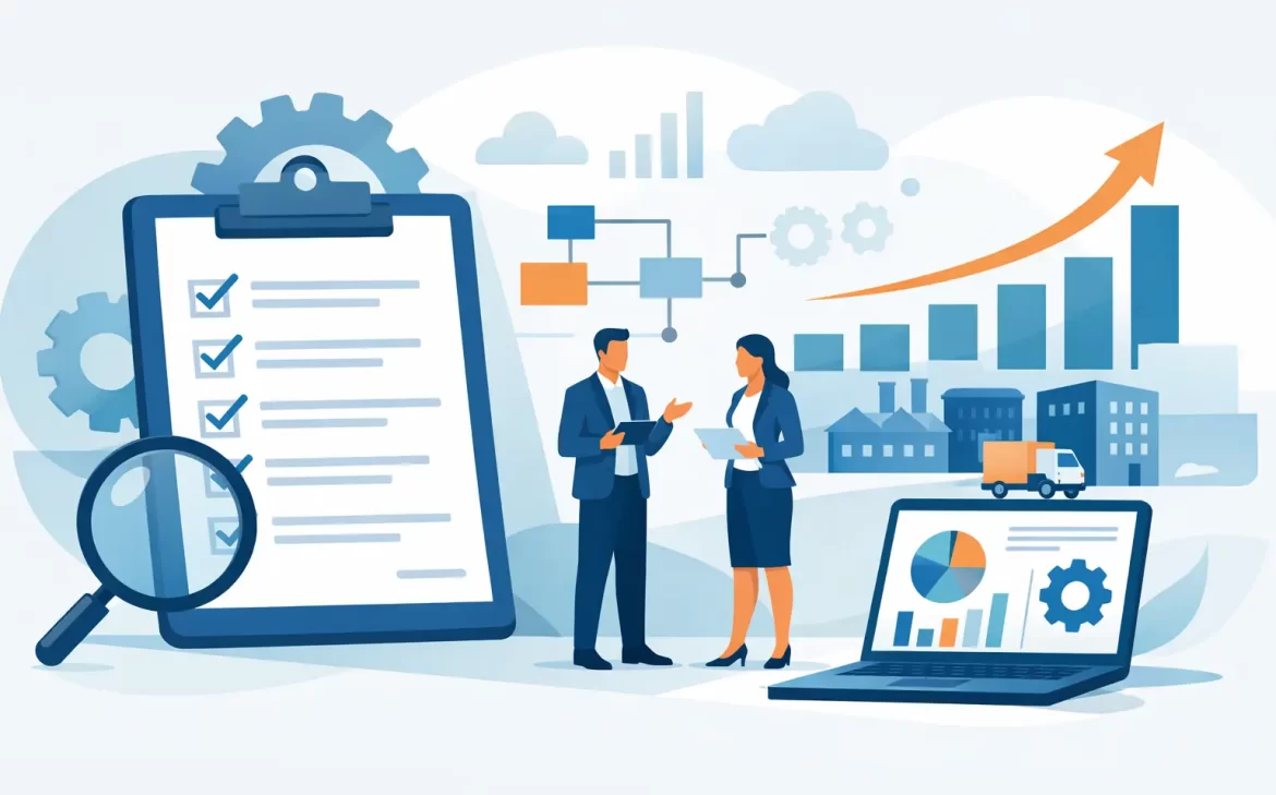 ERP Implementation Checklist for Growing Firms