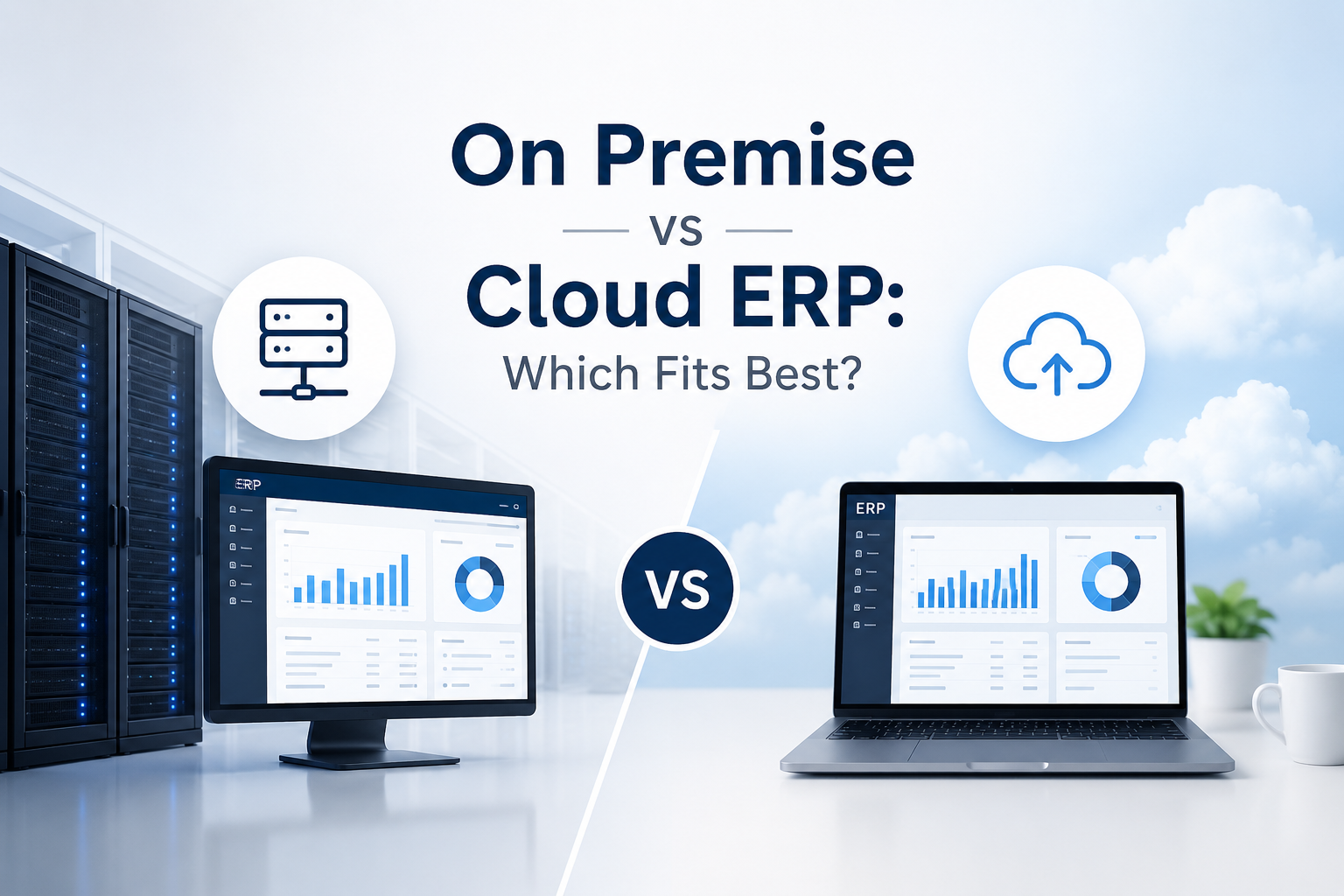 Machinser Blog On-premise VS CLoud ERP