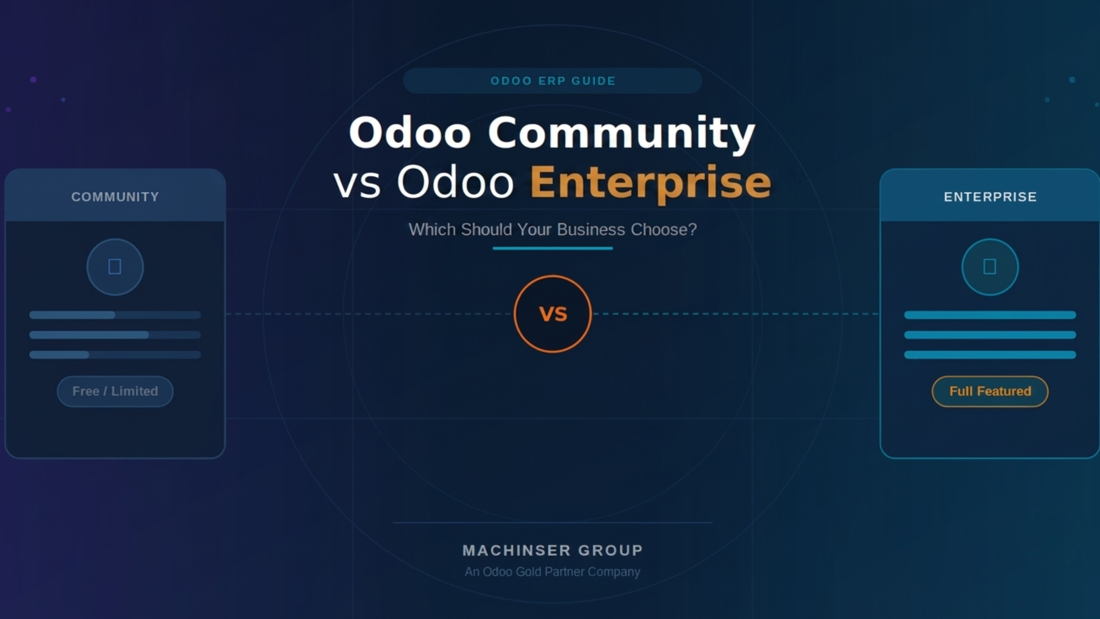 Odoo Community vs Odoo Enterprise