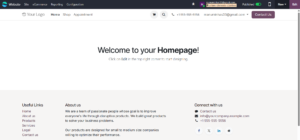 Odoo 19 Website Builder