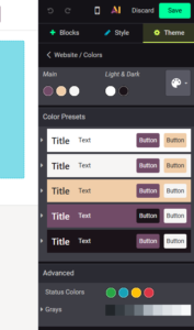 Odoo 19 Website Builder