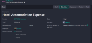 How to Manage Employee Expenses in Odoo 19