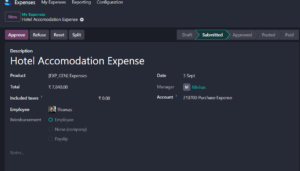 How to Manage Employee Expenses in Odoo 19