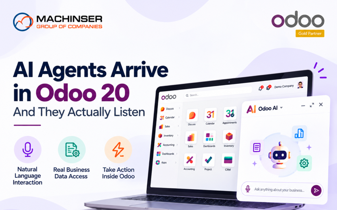 AI Agents in Odoo 20