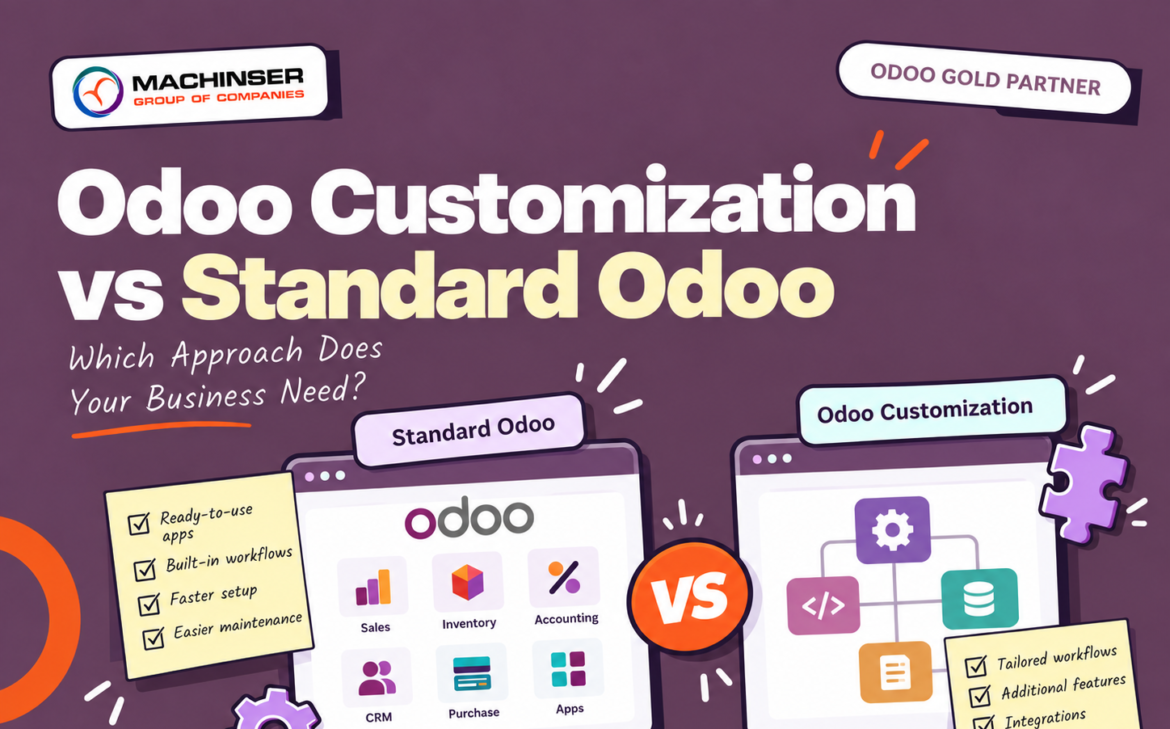 Odoo Customization vs Standard-Odoo