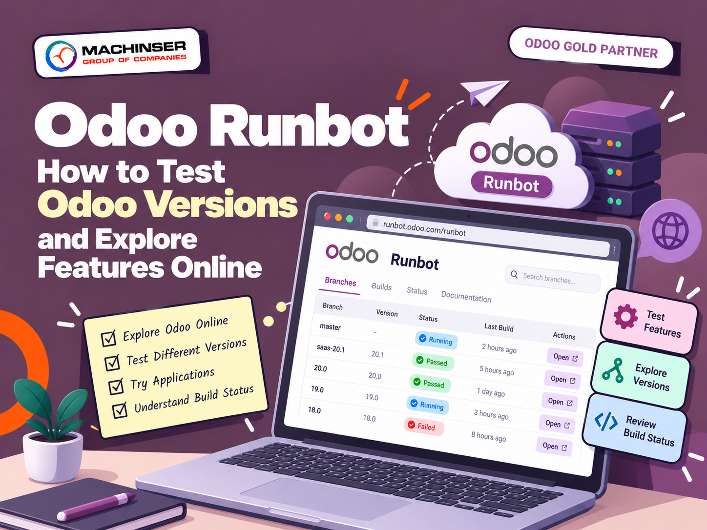 Odoo Runbot: How to Test Odoo Versions and Explore Features Online