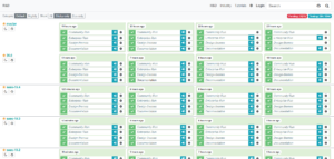 Odoo runbot dashboard
