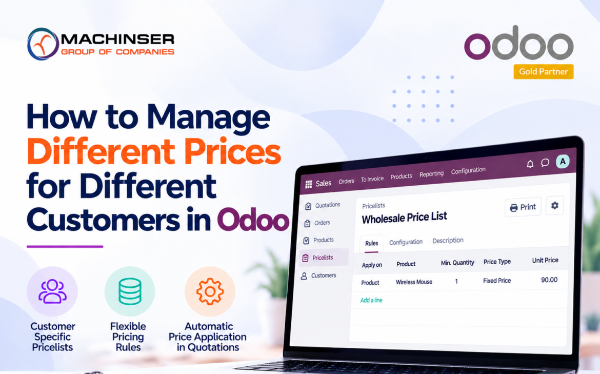 How to Configure an Odoo 19 Pricelist for Specific Customers
